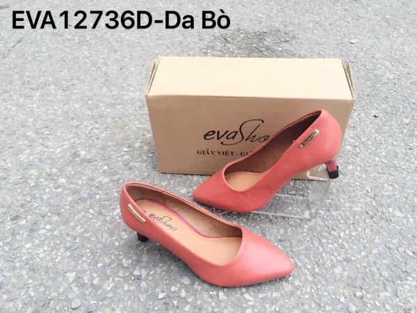 Giày da thật EVA12736D
