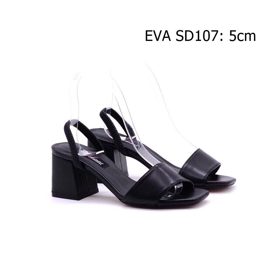 Sandal nữ thời trang thiết kế gót vuông chắc chắn mang êm chân.