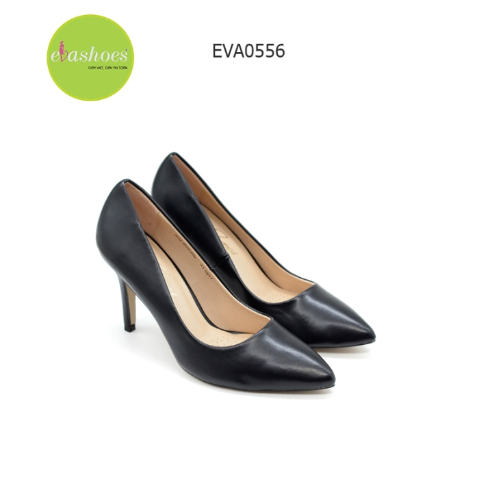 Giày nữ EVA 0556 thiết kế gót cao 7cm tôn dáng, thanh lịch.